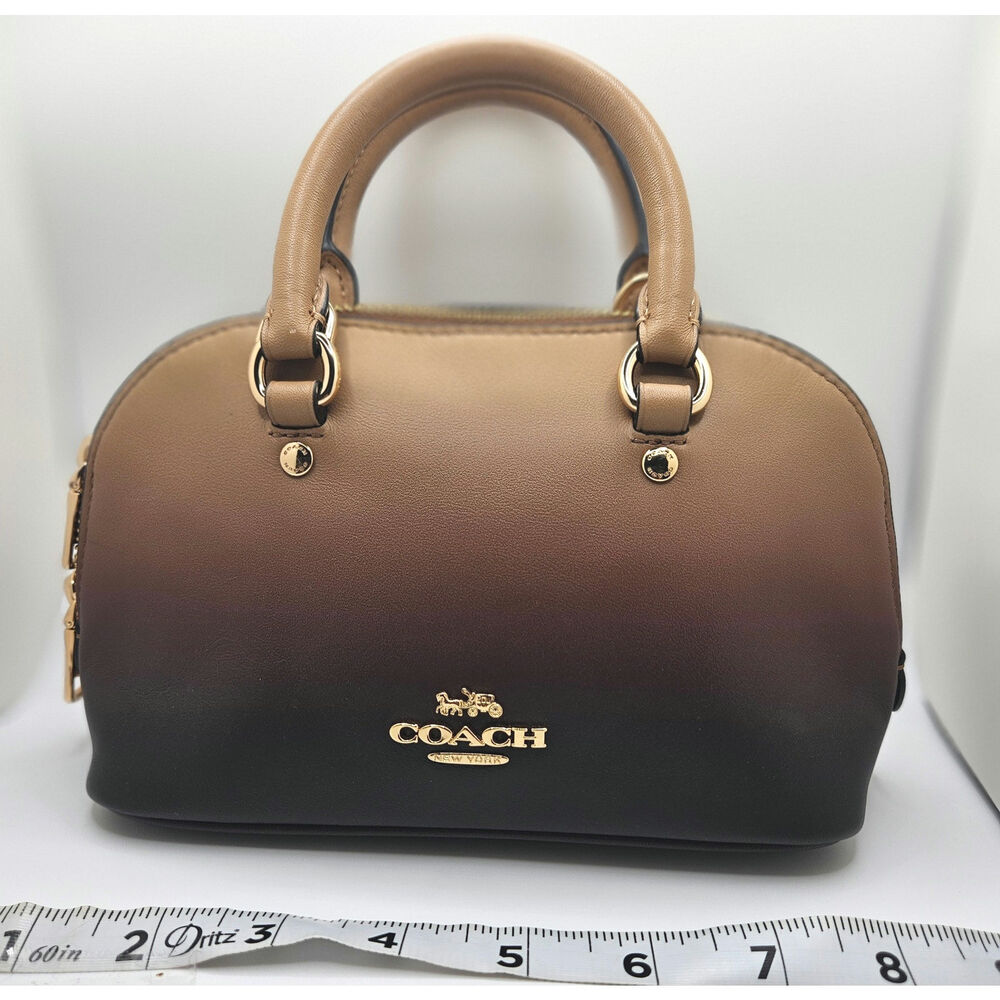 Lara Mini Satchel Bag With Ombre from Coach.